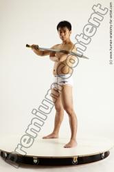 Fighting reference poses of Moses